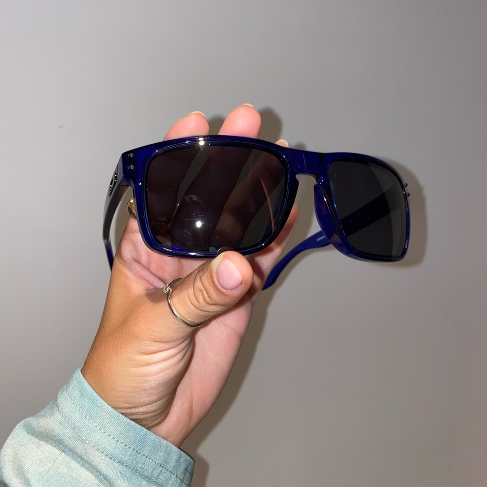 Blue Oakley “Holbrook” Sunglasses